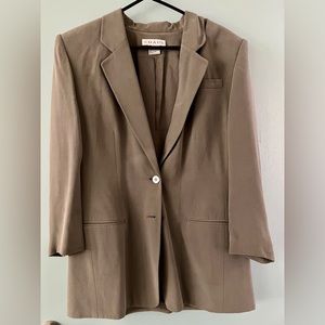 CHAUS Silk Suit Jacket